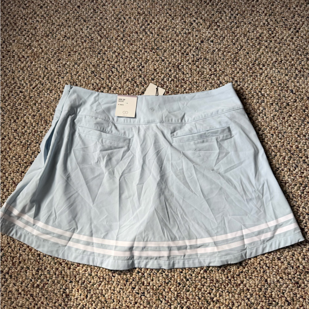 Calia Light Blue Mini Skirt - Picture 2 of 3